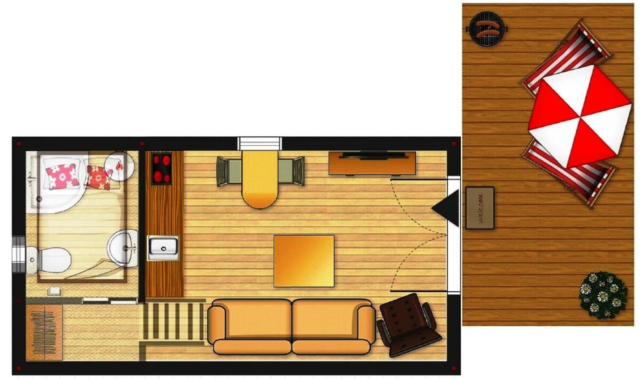 Tiny House Olivia Apartment Liptovsky Hradok Exterior photo